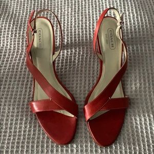 Gorgeous Coach sandals